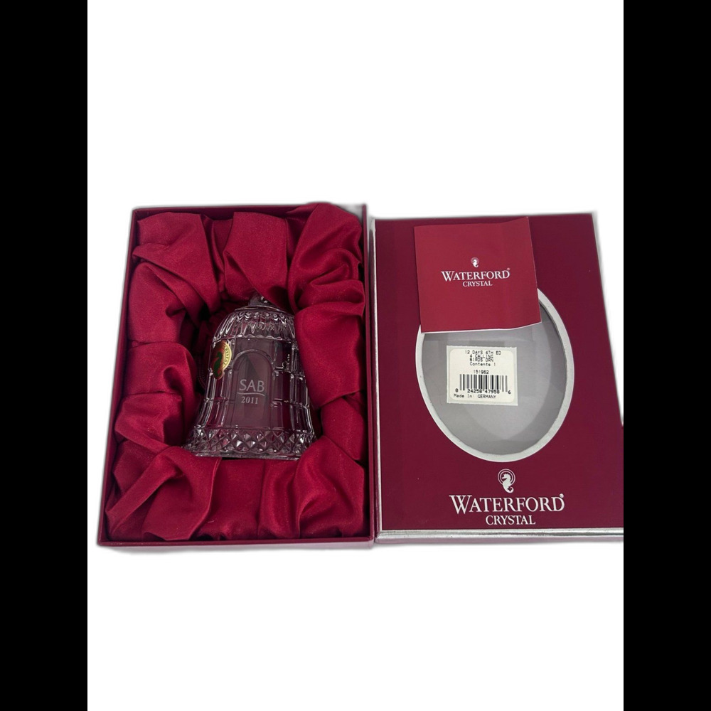 Waterford Crystal “12 Days of Christmas” 2011 4th in Series 4 Calling Birds.